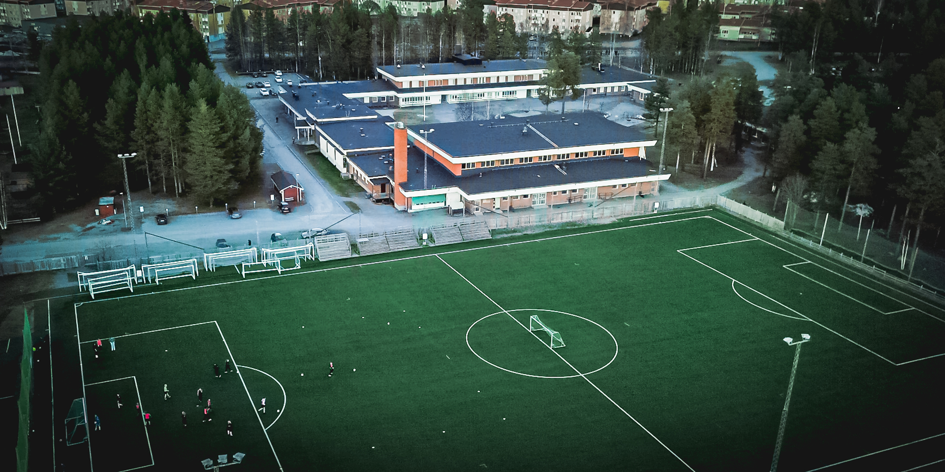 Bergskolan uppifrån