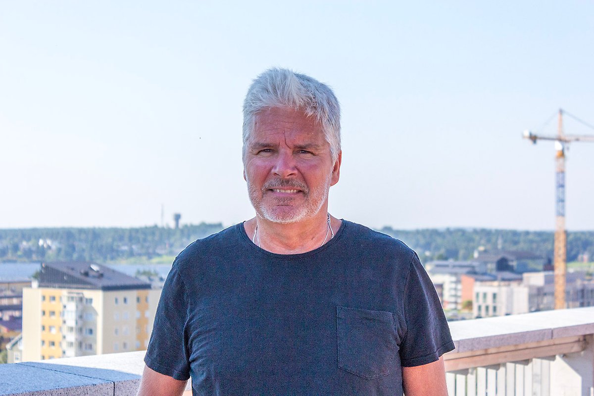 En bild på Erik Öhman, säkerhet- och beredskapschef för Luleå kommun.