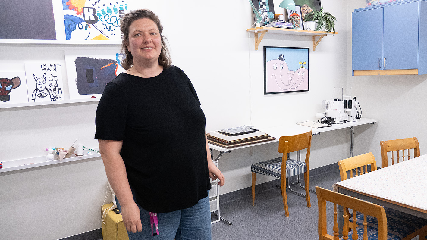 Eva Bryggman, verksamhetsledare Kubben Hertsön