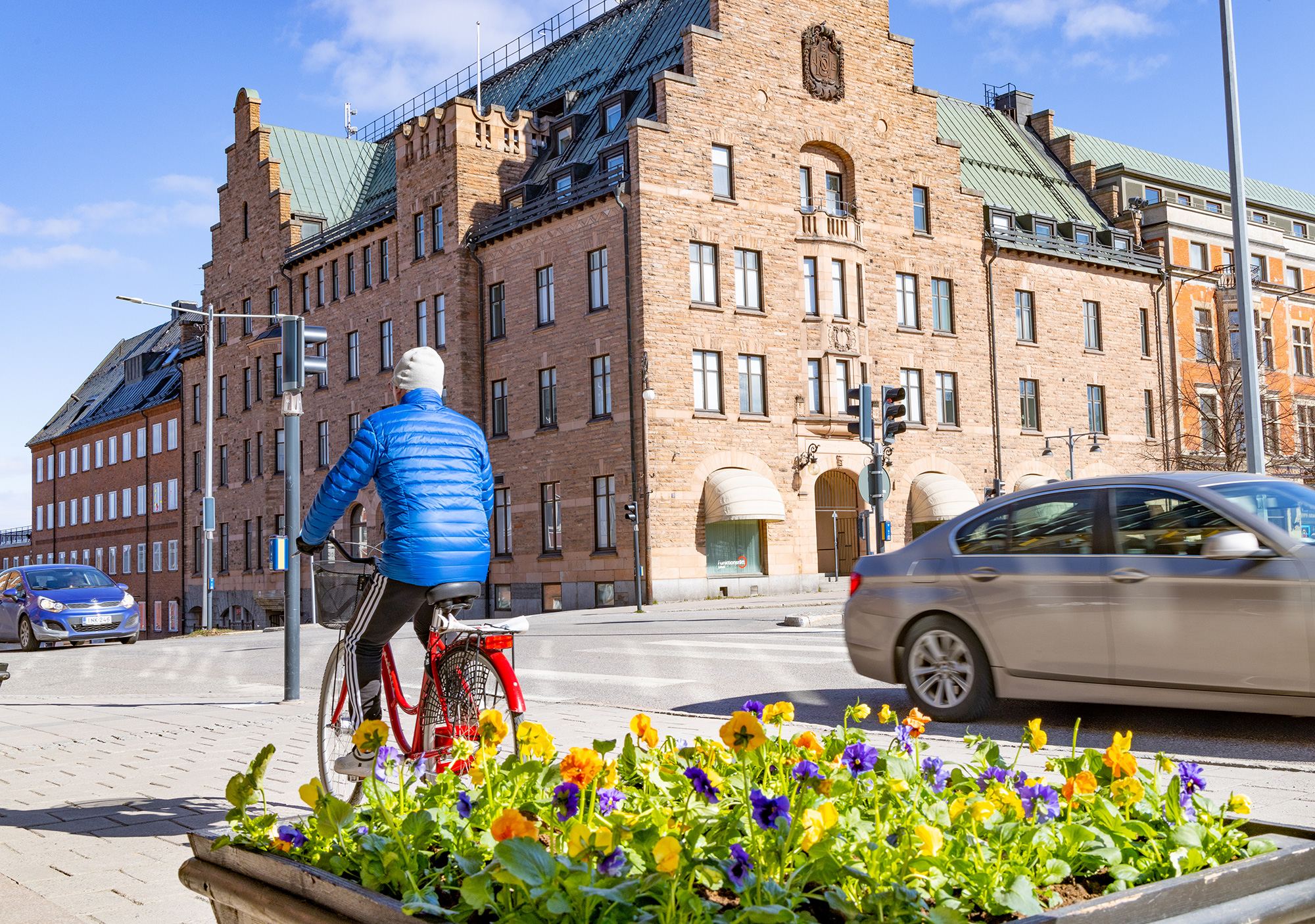Korsningen Rådstugan–Storgatan i Luleå centrum