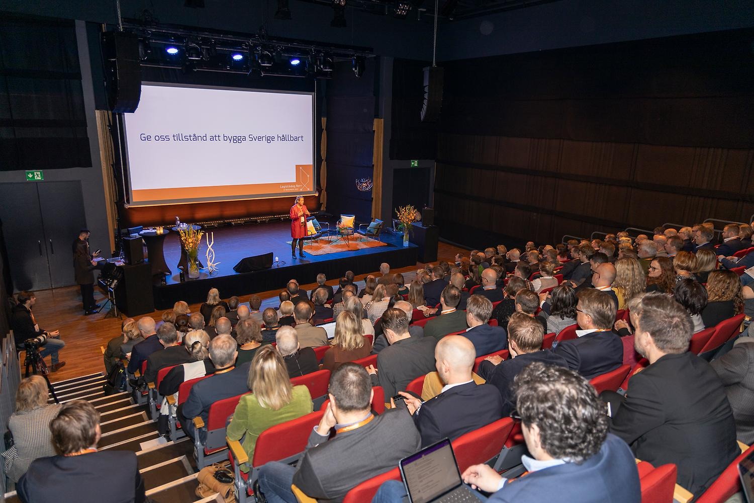 Deltagare på Logistikdag Norr i Kulturens hus