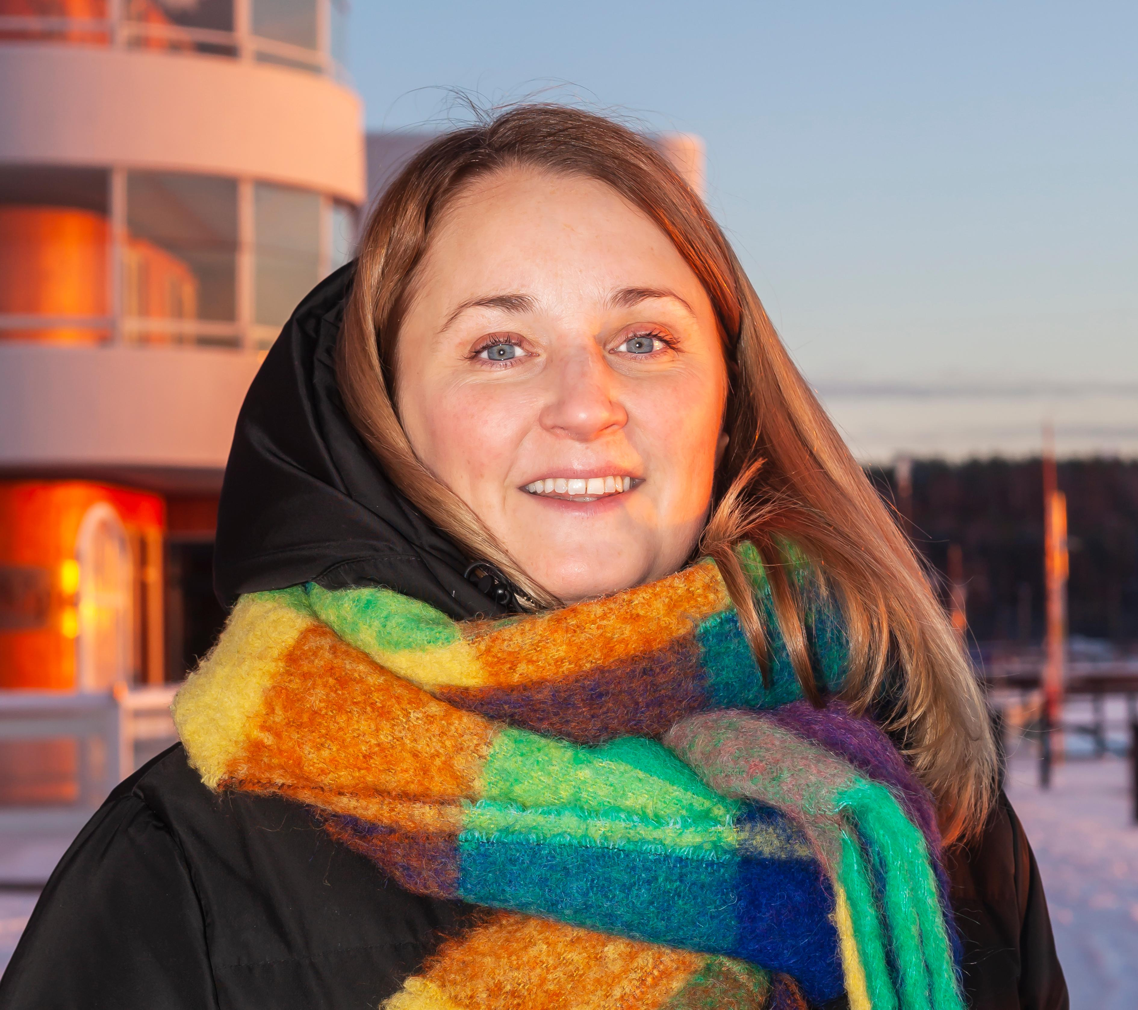 Frida Lindberg som arbetar som planchef på Stadsbyggnadsförvaltningen vid Luleå kommun.