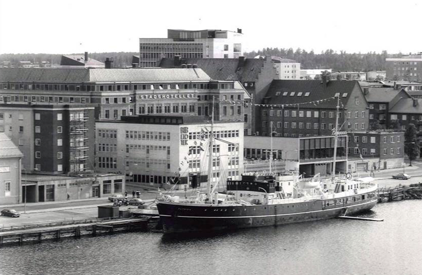 arkivbild på båten Patricia