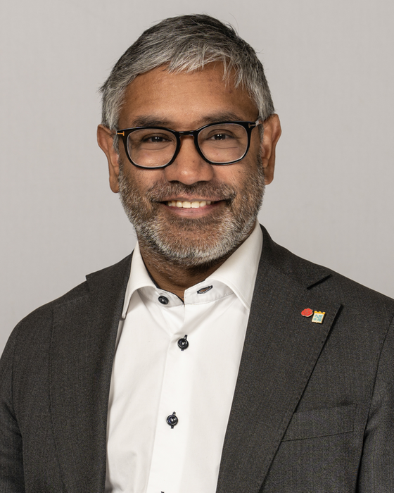 Fredrik Hansson, 1:e vice kommunalråd i kommunstyrelsen i Luleå.