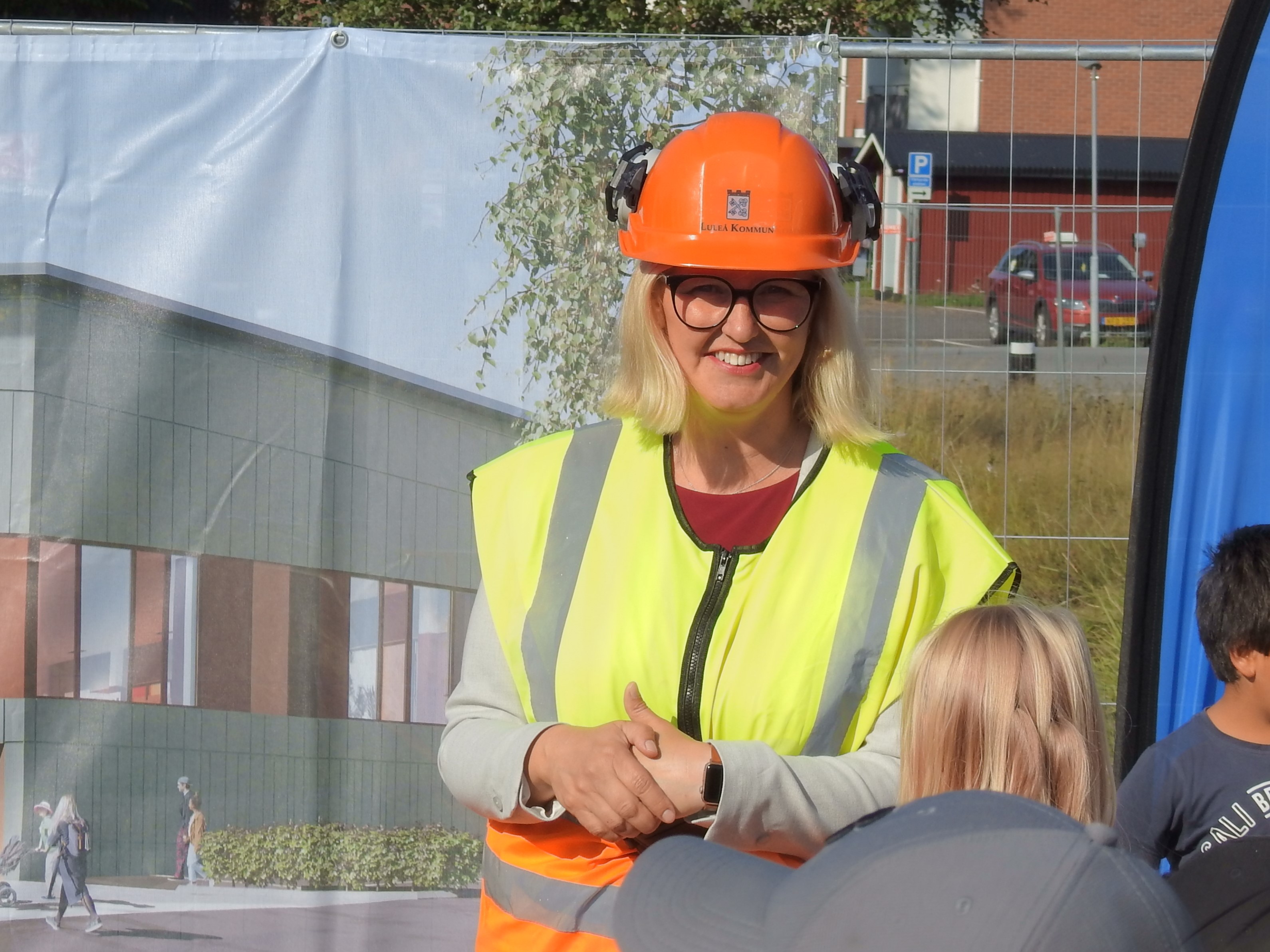 Bild på kommunalråd Carina Sammeli. 