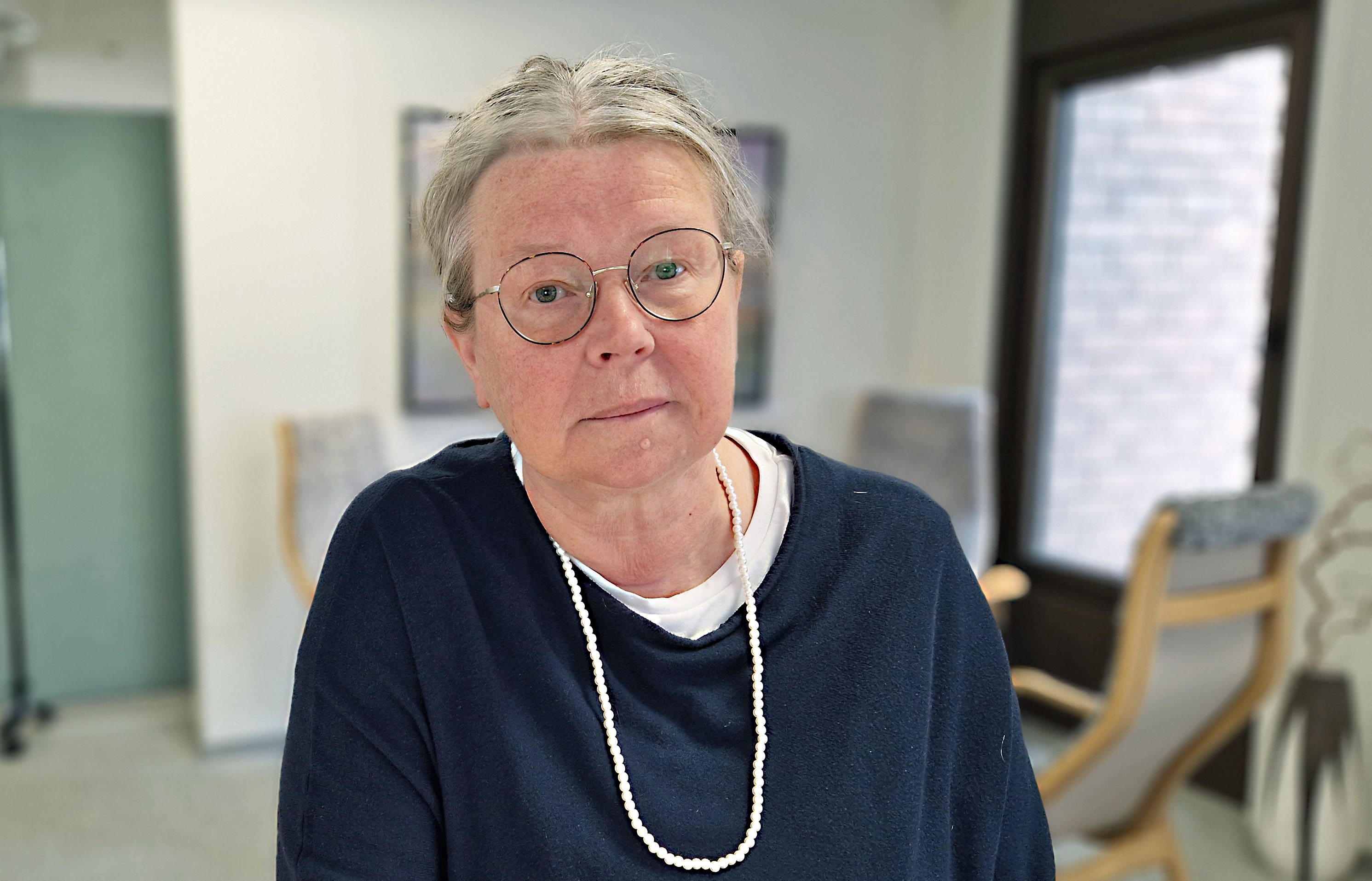 Annica Backman skolchef i kontorsmiljö