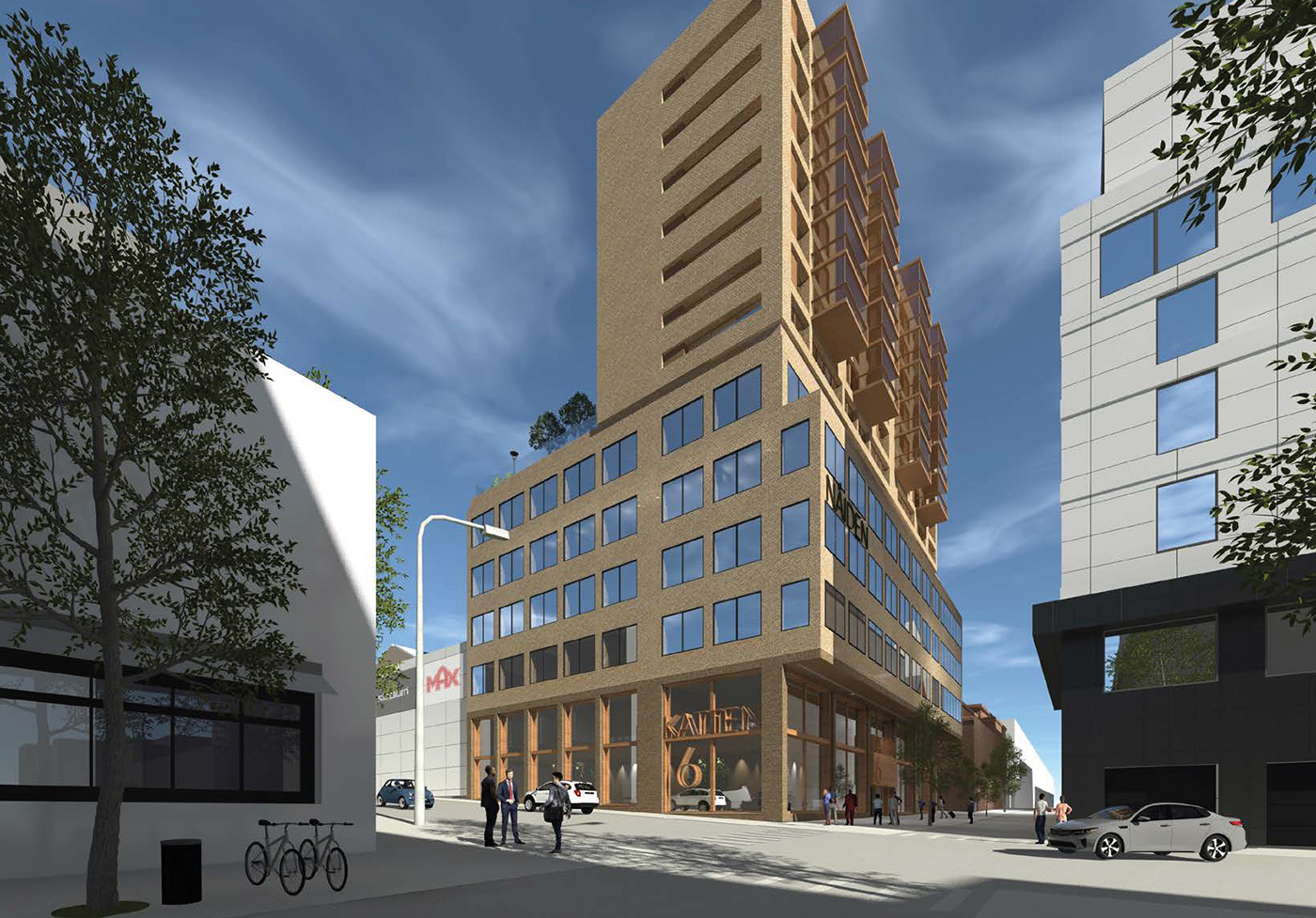 Illustration av Tengbom Arkitektkontor.