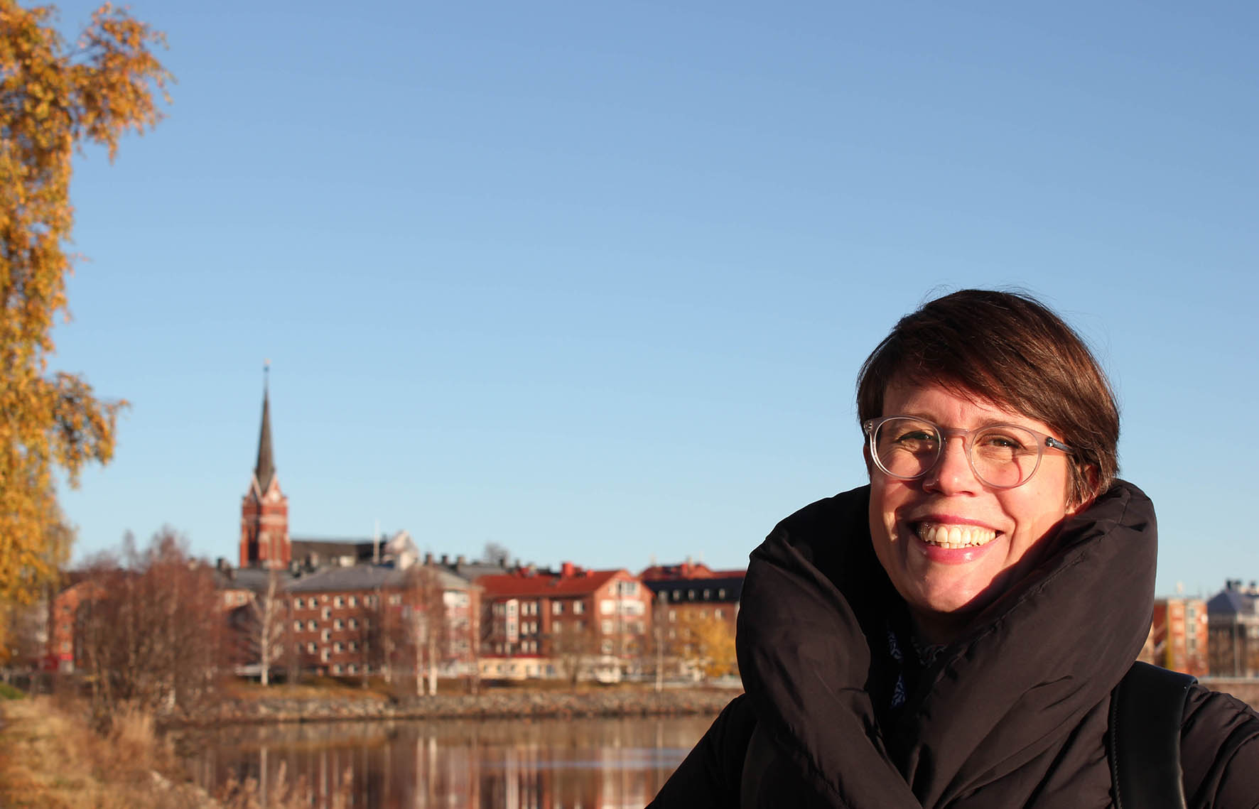 Sophie Forsberg Johansson jobbar som klimat- och miljöstrateg på Luleå kommun sen drygt ett år tillbaka