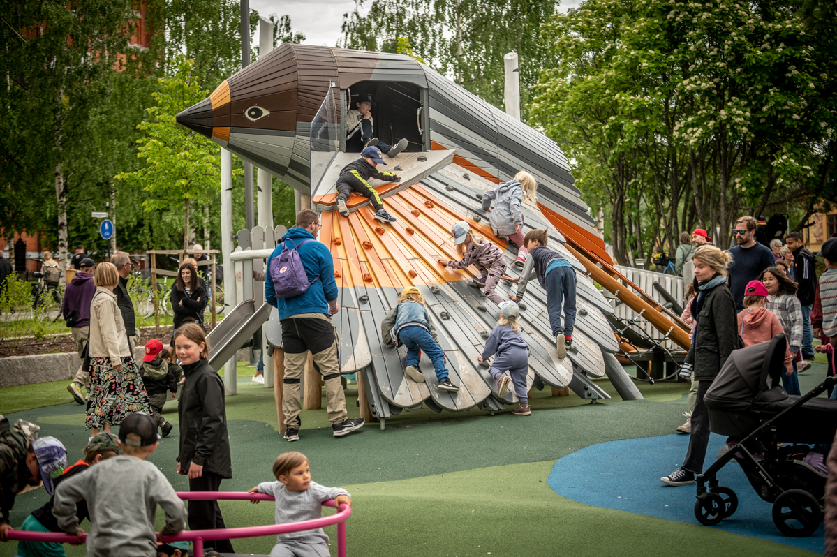 Aktiviteter i Stadsparken