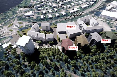 Lulebo får markanvisning för nya bostäder i Kronandalen