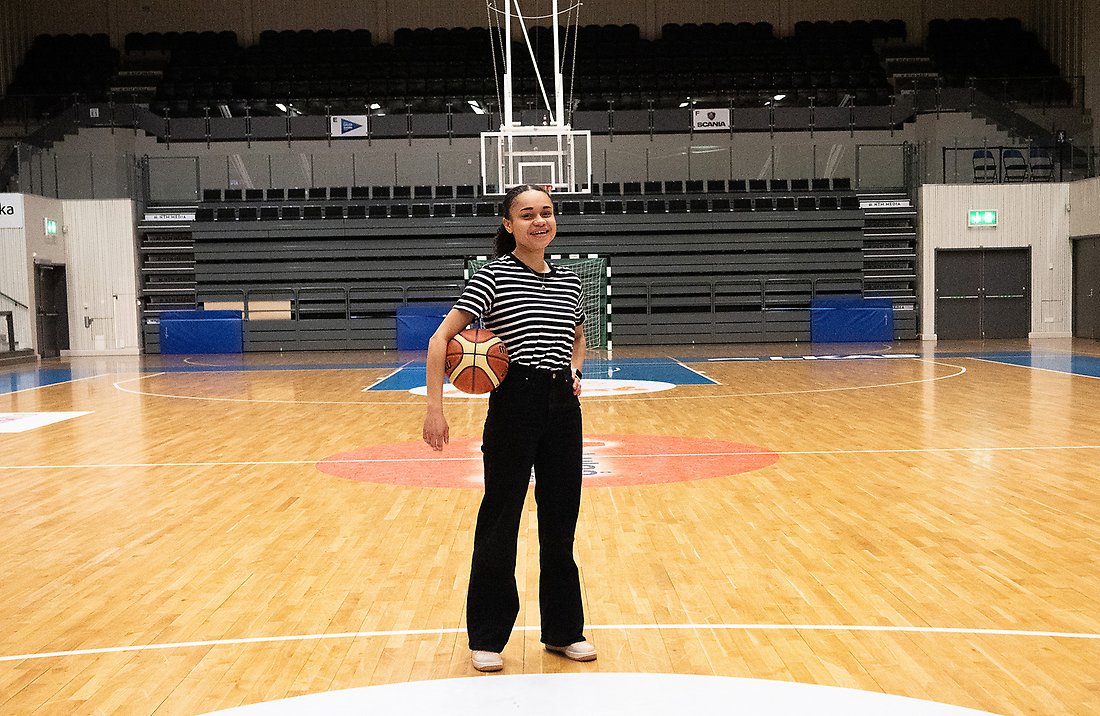 Felicia Ponturo. Luleå Basket. Förebild. Nattidrotten. Foto: Jeanette Bergström 