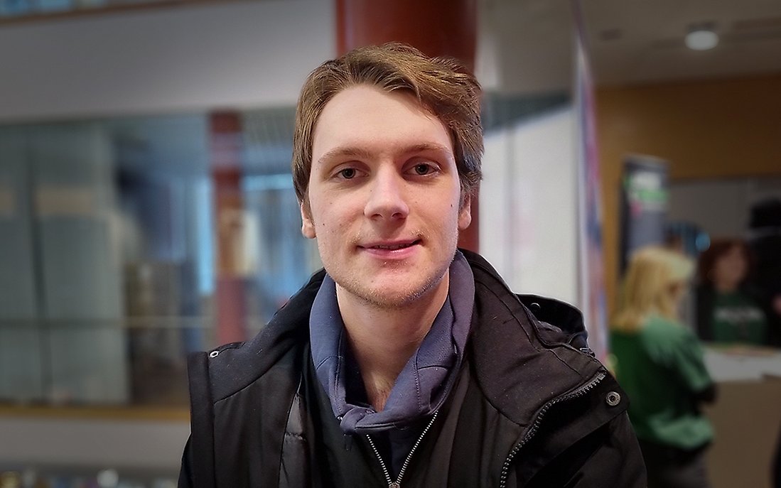 Ivan, en av de arbetssökande.