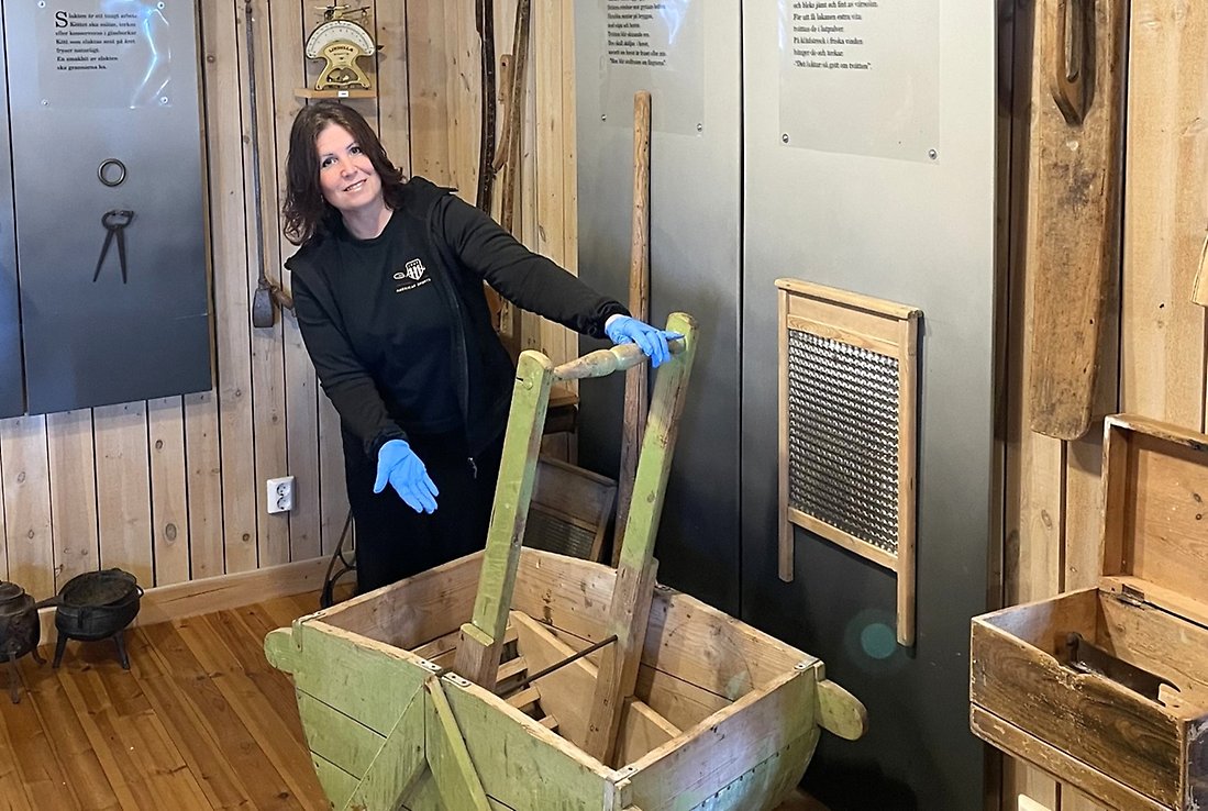 Under sommaren har Beatrice Norberg genomfört en omfattande inventering på skärgårdsmuseet.