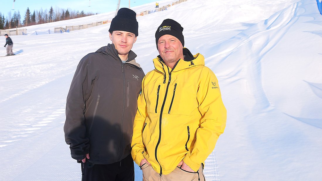 Luleå Freestyle. Linus Öjelind och Magnus Öjelind.