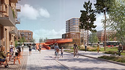 Samråd för planprogram för Luleås nya centralstation och ny stadsdel Östra stranden